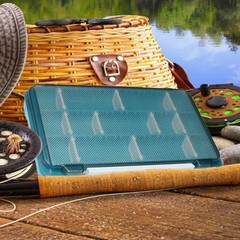 Double Sided Tackle Box Storage Box Plastic Fishing Lure Bait Organizer Case