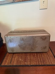 Vintage Metal J.C.Higgins/Sears Tacklebox with 2 trays in original condition