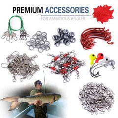 Fishing Accessories Kit, 263pcs Fishing Tackle Kit with Tackle Box Including …