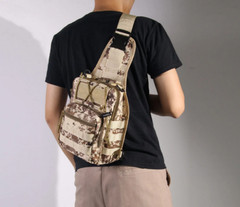 JBvalu Fishing Tackle Bag/Shoulder Backpack Cross-Body Sling, REPTILE CAMO💎