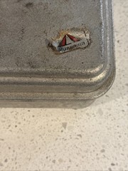 Umco Corporation Tackle Box Silver Vintage Model 131AS Aluminum Case