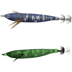 Horizontal 12cm Luminous Shrimp Jig for Squid and for octopus with BKK Hook