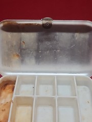 Vintage 12 Compartment Aluminum Tackle Box 6.5-L x 4-W x 2-D GR8 Con Hong Kong 2