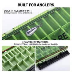 Excellent quality fishing tackle box with movable partitions – 27.5 x 15 x 4.5cm