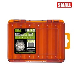 SAMOLLA Compact Fishing Box Double Sided Lure Storage for Jigs Baits Accessories