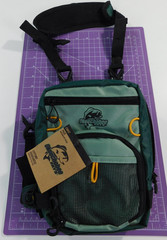 New Okeechobee Fats Chest Pack Fly Fishing Tackle Storage Bag Green Black