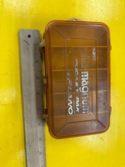 Mini Magnum 2 Sided Pocket Pack By Plano 3213 Fishing Lures Tackle Box Vintage