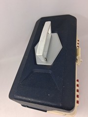 Vintage Sears Tackle Box 34431 Famous Lure Red White & Blue