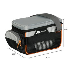 Ozark Trail 3500 Tackle Bag With Trays, Easy-Access Mesh Pocket, Gray, Polyester