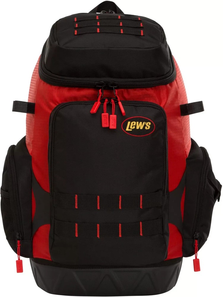 Lew’s 3700 Size Fishing Soft Sided Tackle Bag Backpack – Includes 2 Boxes – NEW