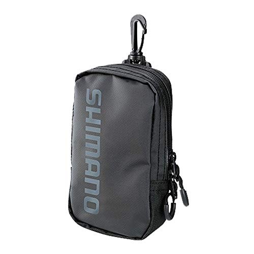 SHIMANO Fishing Pouch Black Size S New Japan Genuine Tackle Accessory Bag