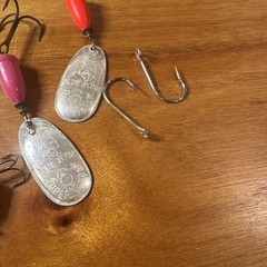 Plano Stow Away 3503 With 17 Vintage #5 & 6 Blue Fox Spinners. Great Setup