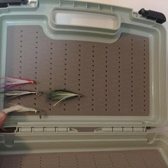 Aventik Streamer Fly Boxes Click Lock Large Streamer Flies Foam Storage Fishi…
