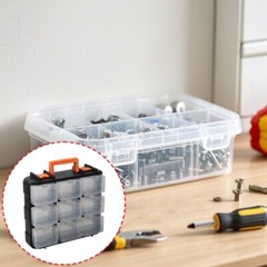 Efficient Hardware Storage Solution With Detachable Partitions For Home Repairs