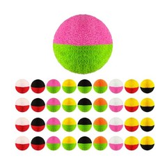 Carp Bait Beads 30pcs Two Color EVA 12mm for Rig Setup and For Fishing