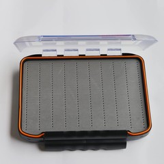 Large Fly Box for Fishing 118*8.4*2.2 inch, Grey Foam Insert, Only box