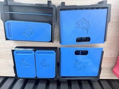 Fish and Tackle inserts for Milwaukee Packout M12 boxes. Inserts only