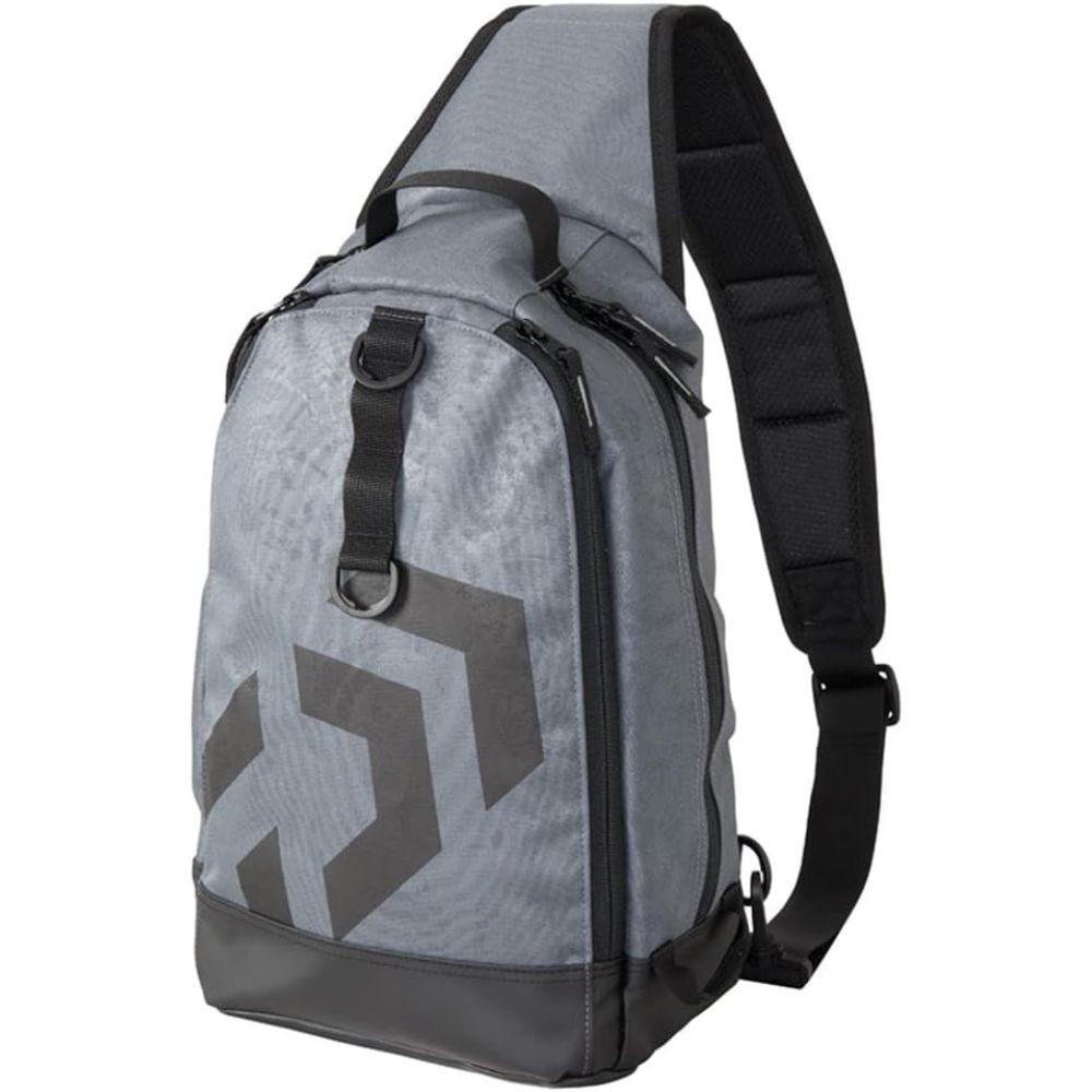 DAIWA Fishing Tackle Waterproof ONE SHOULDER BAG Grey