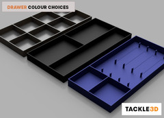 3 Slim Side Drawer Insert Trays To Fit The MAP Z Series Boxes