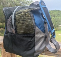 ORVIS Blue & Grey SAFE PASSAGE Fly Fishing Angler MESH WADER BAG