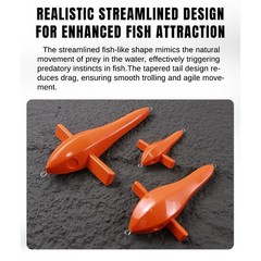 Scratch Resistance Birds Fishing Lure Airplane Excitator Customizable Patterns