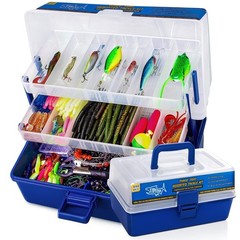 Large 3-Layer Fishing Tackle Box with 448 Pcs Lures & Accessories – Ultimate Org