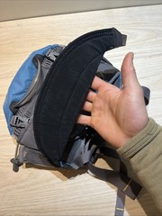 William Joseph Fishing Waist Pack Lumbar Gear Bag + Neck Strap Blue