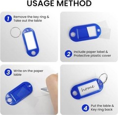 Zippered Key Organizer, Portable Key Case, Waterproof & Fireproof Key 12 Brown