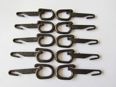 Carp Fishing Terminal End Tackle box set Weights safety clips For Hair Chod Rigs