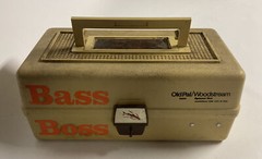 COMPLETE Vintage Bass Boss Old Pal Woodstream 6200 Spinner Box Tackle Box