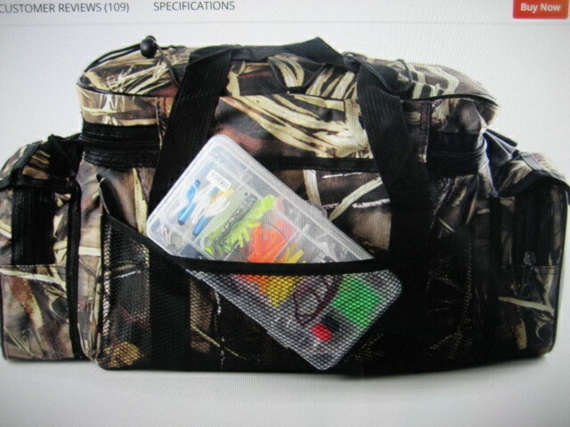 LARGE CAPACITY MULTIFUNCTIONAL TACKLE STORAGE PAC WATER-PROOF -FISHING/CAMPING/