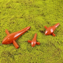 Scratch Resistance Birds Fishing Lure Airplane Excitator Customizable Patterns