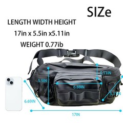 Fishing Fanny Pack For Men fishing Fanny Packlightweight And Fishing Sling Pack