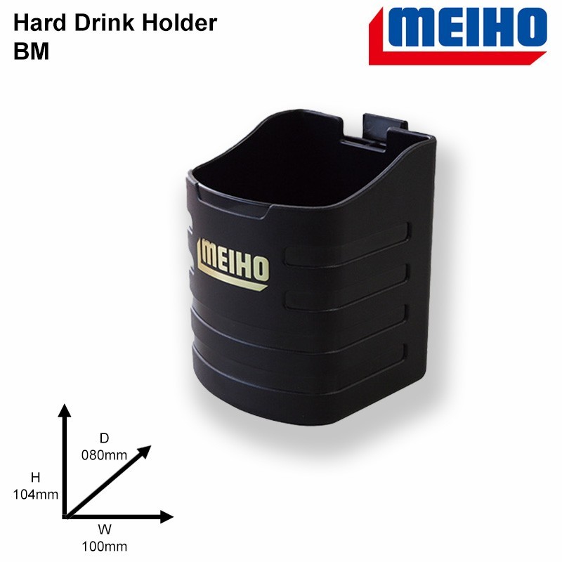 MEIHO Hard Drink Holders BM 104x080x100mm – tackle box tool made in japan