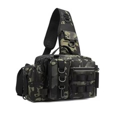 Camouflage Fishing Lures Should Bag Messenger Crossbody Bag Hiking Climbing Pack