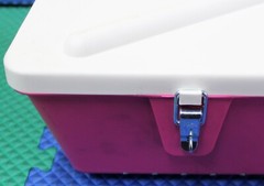 Special Mate PINK 5″ Hanging Plug Box Holds 120 Plugs #5128 Pink