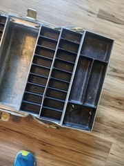 Vintage UMCO 1000A Aluminum 7-Tier Fishing Tackle Box