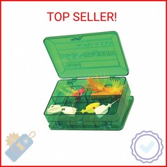 Plano 3214 Stowaway Micro Organizer Box, Green, 4.5 x 3 x 1.2 inches ; 2.72 ounc