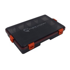 3600 4-Latch Waterproof Tackle Tray – Orange