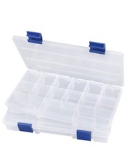 Hlotmeky Tackle Box Small Fishing Box Organizer 2 Pack 3500 Tackle Tray Clear…
