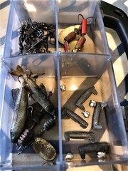 Ready2Fish Tackle Box Kit Variety of Tackle Loop Box American Summer Gone Fishin