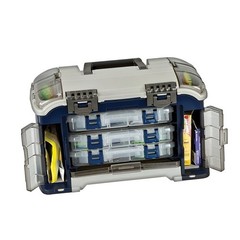 Angled Tackle System Fishing Organizers W/ Three Utility Boxes Bulk Storage New