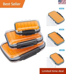 Floating Lightweight Fly Fishing Box – Stylishly Designed with Transparent Lid