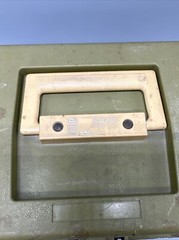 Plano 5410 Green Beige Tackle Box Storage Crafts Tools Vintage With Tray