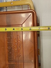 Vintage Plano Mini Magnum Side Kick 3215N Two Sided Fishing Tackle Box