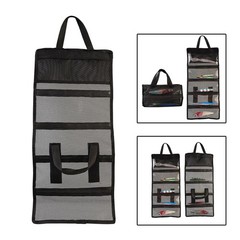 Fishing Jig Bag Roll Trolling Lure Storage Bag 6 Compartments Large Capacity