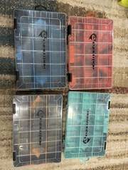 4X Evolution Outdoors Drift Series Colored 3600 Fishing Tackle Box Bait Tray New