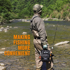 Sling Fishing Backpack Waterproof Tactical Tackle Bag Outdoor Shoulder Pack