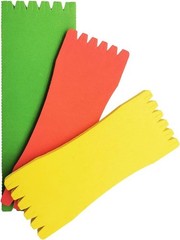 6PCS Fishing Leader Holder Foam Board – Portable Hook Storage in Bright Colors