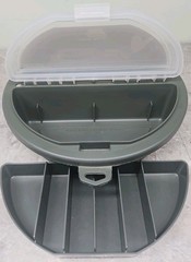 Plano 725-001 Bucket Topper Tackle Organizer Box 5 Gallon OD Green Clear